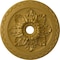 Ekena Millwork Bordeaux Deluxe Ceiling Medallion (Fits Canopies up to 4"), 23 5/8"OD x 3"ID x 2"P, Pharaohs Gold CM23BOPGS - alternate 1